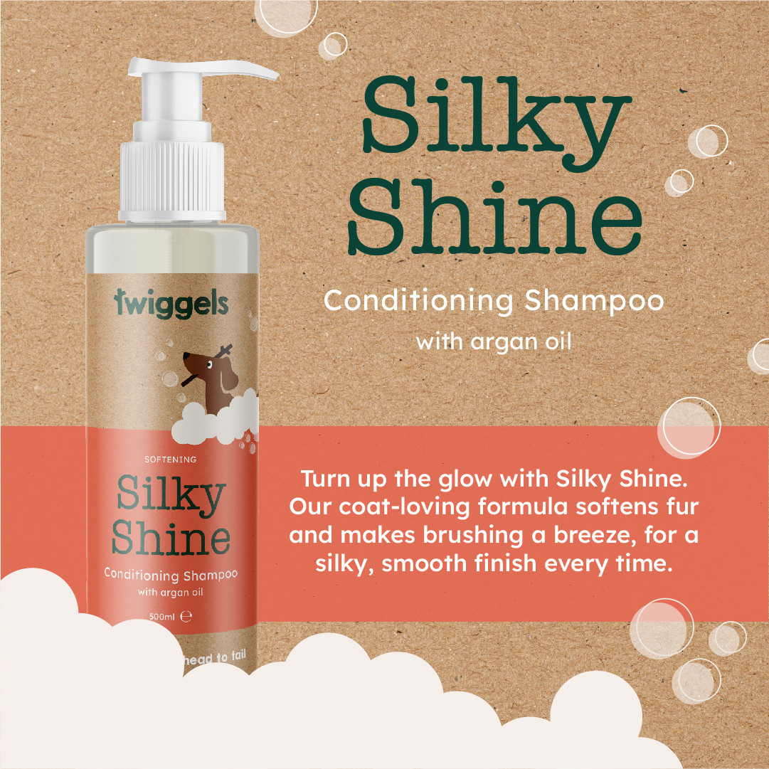 Twiggels Silky Shine Conditioning Dog Shampoo Promo