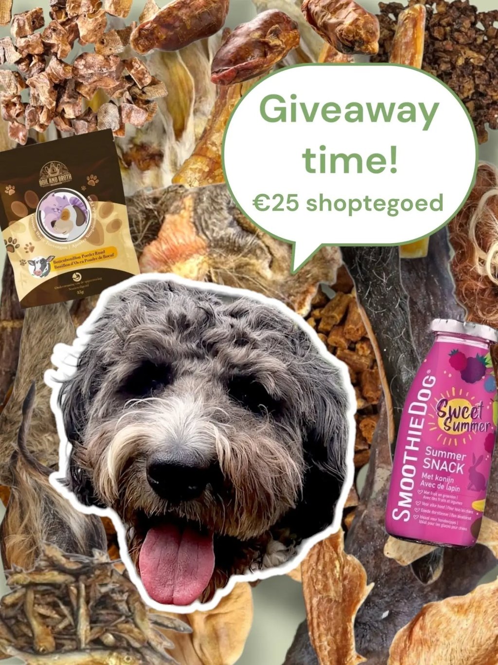 €25 shoptegoed van @healthyfordogs.nl
