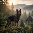 Old German Shepherd breed photo
