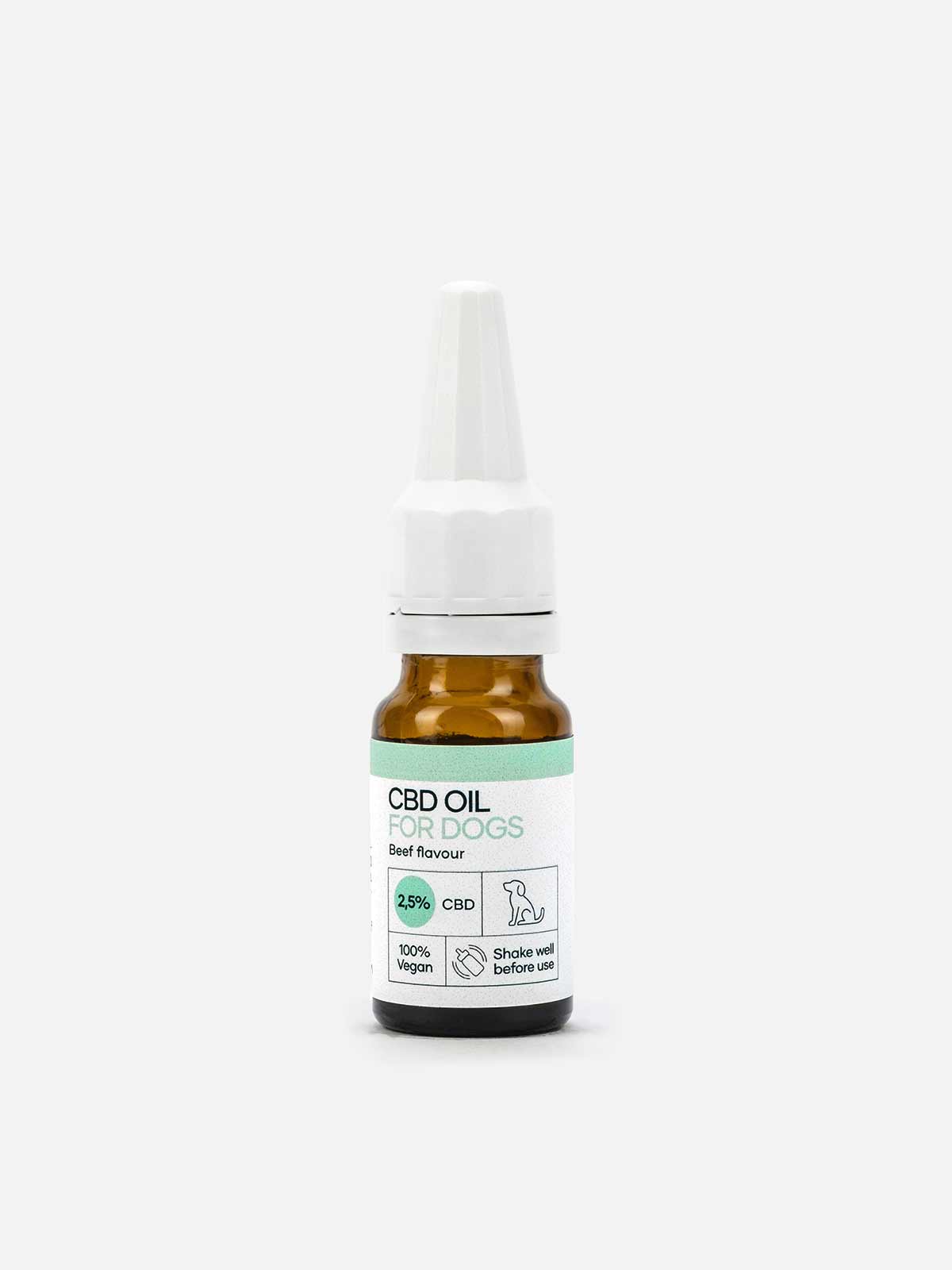 CBD Oil for Dogs 2,5% Beef (10 ml)