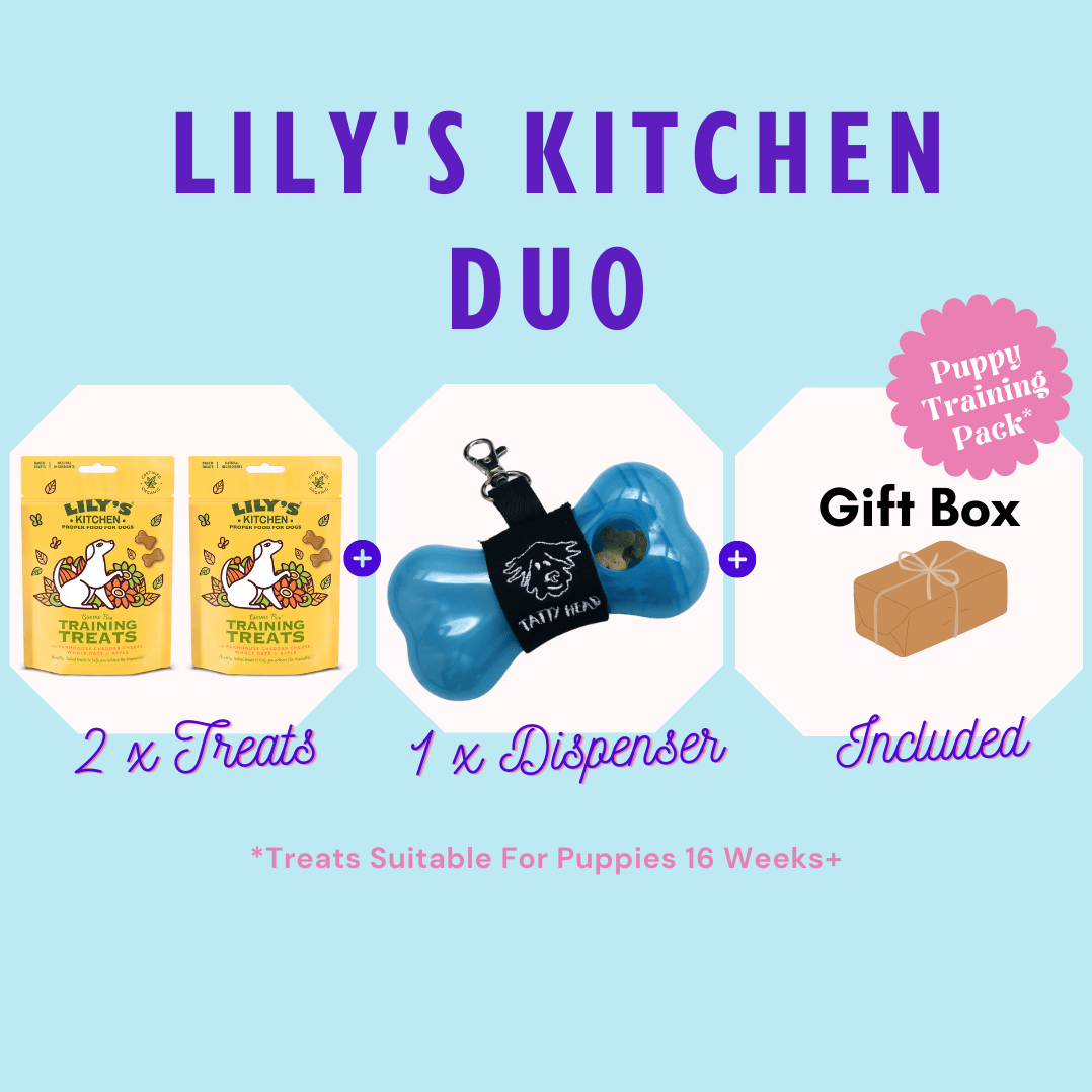 Treat Dispenser Combo with 2 x Lily's Kitchen Training Treats