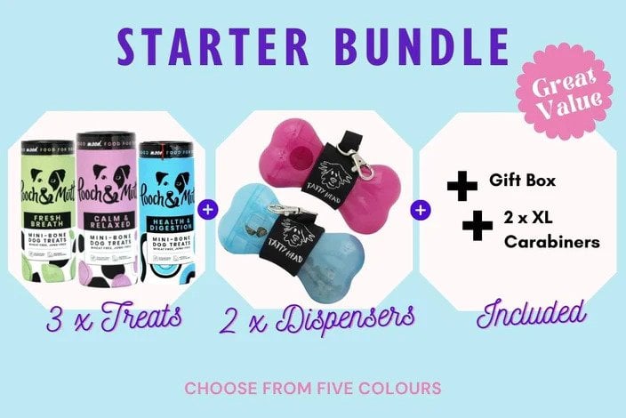 Treat Dispenser & Biscuits Starter Bundle