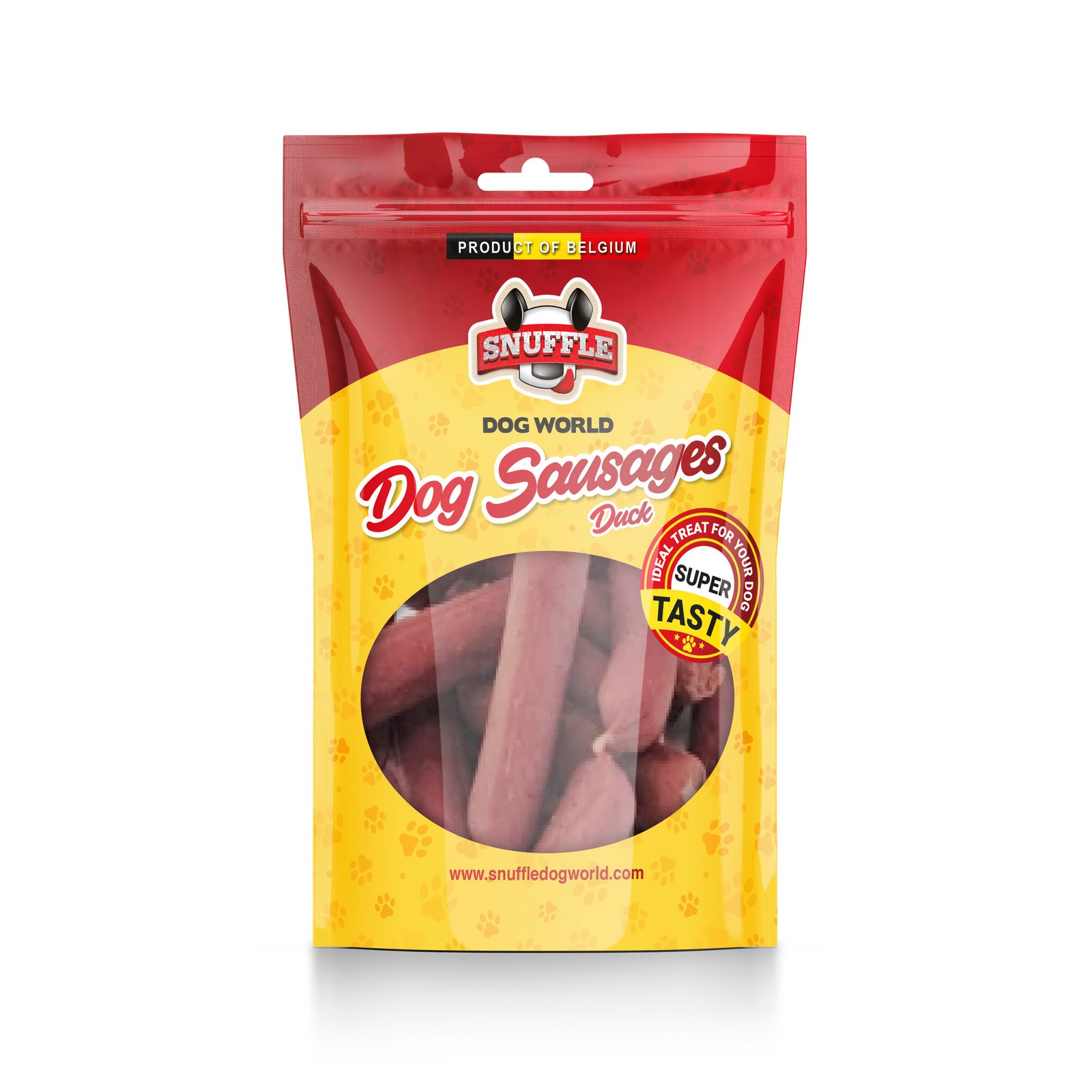Dog Sausages Duck 80gr.