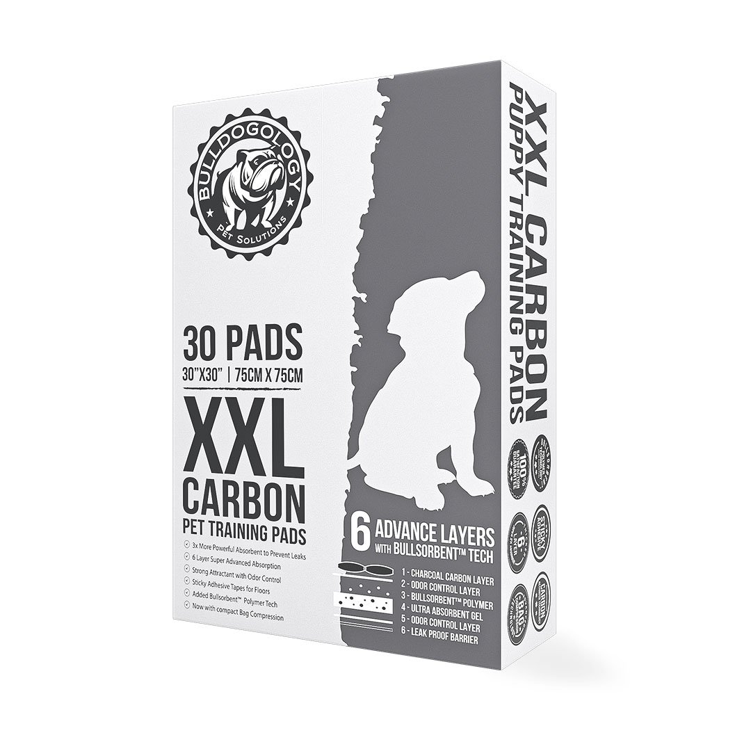 Carbon Puppy Training Pads (XXLarge, 30x30)