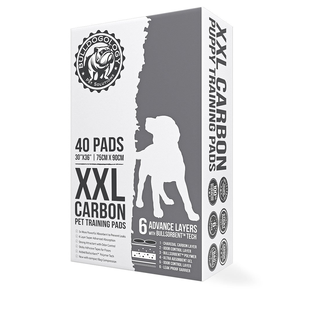 Carbon Puppy Training Pads (XXLarge, 30x36)