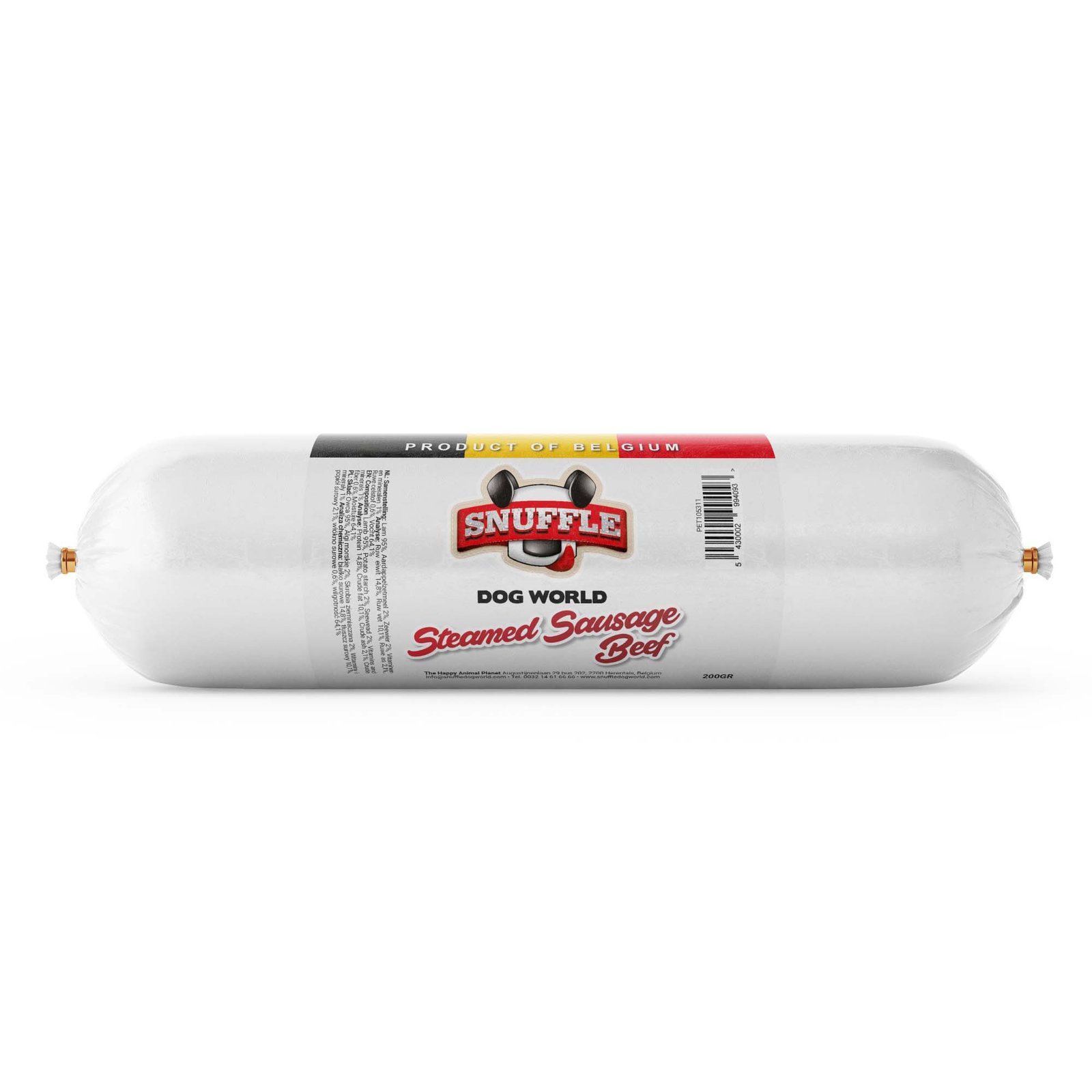 Steamed Sausage Beef 200gr.