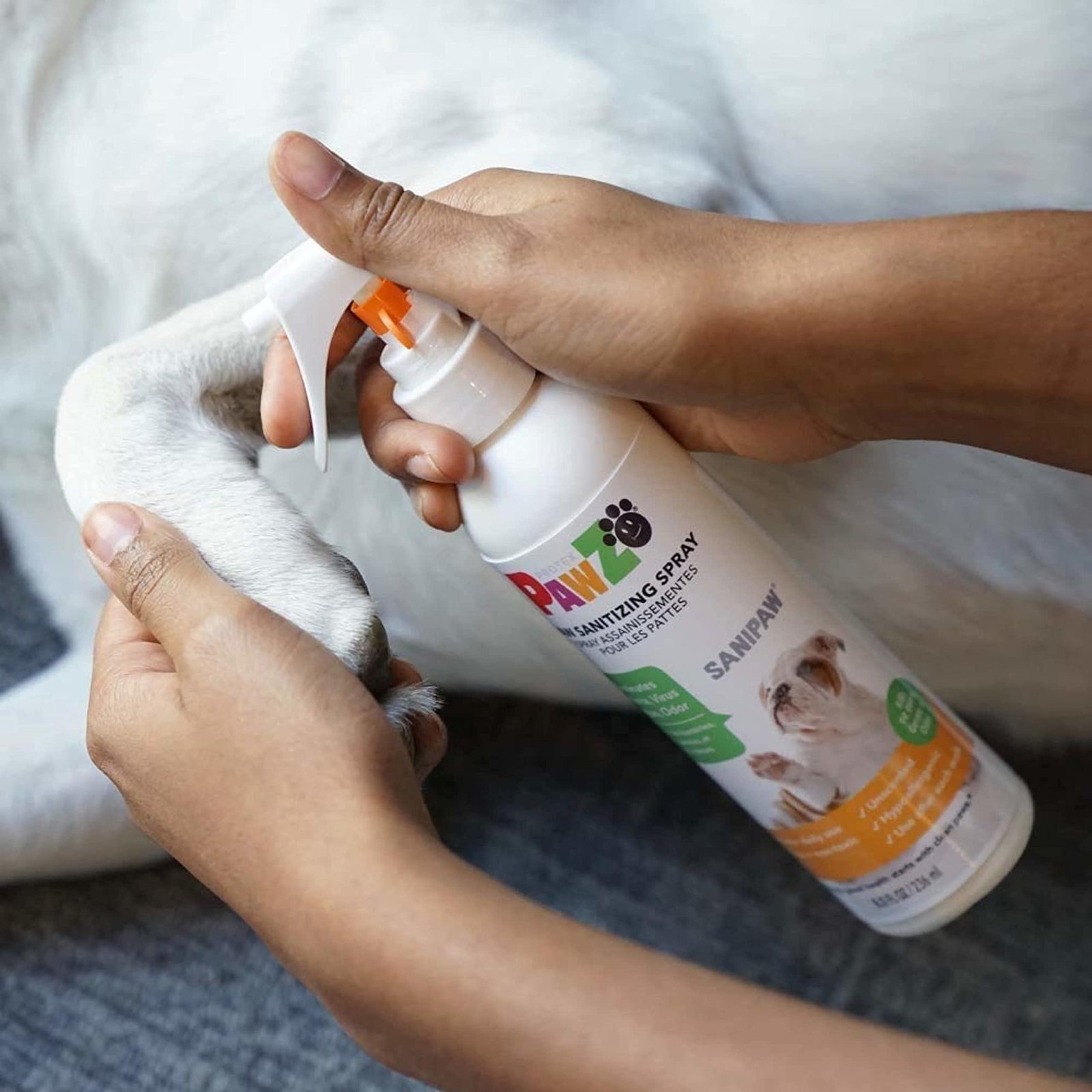 PawZ SANIPAW Daily Paw Spray