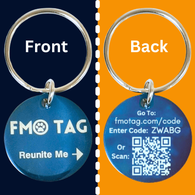 FMO Pet Alert Tag