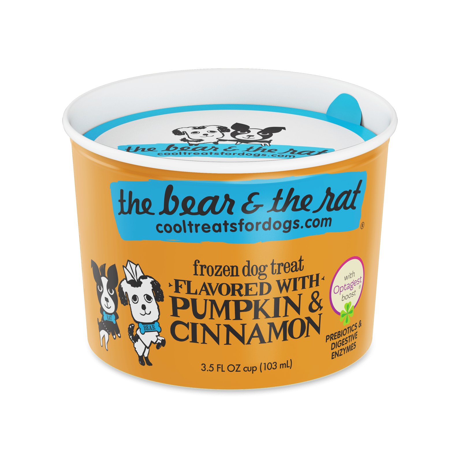 Frozen Dog Treat Pumpkin & Cinnamon