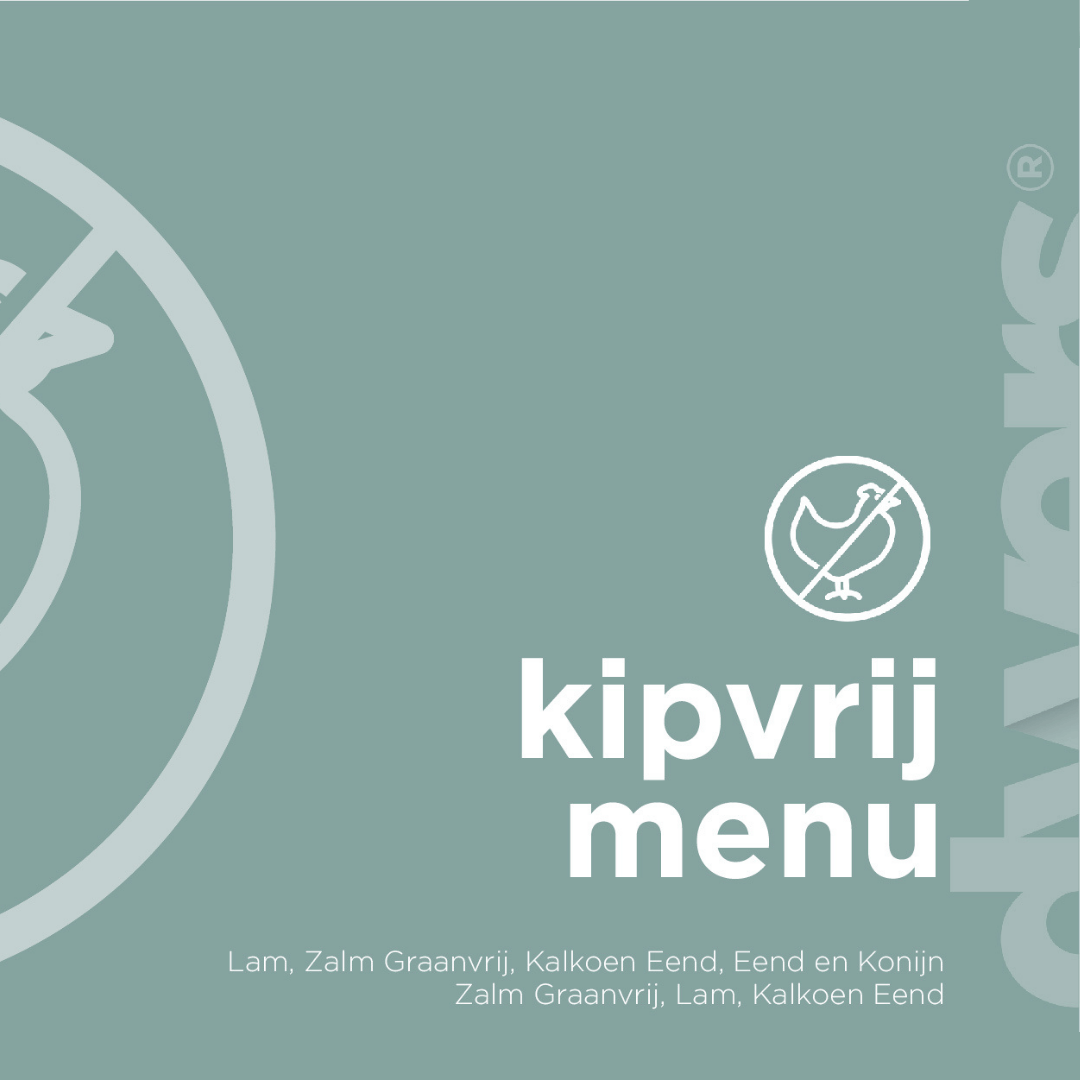 Chicken-free menu
