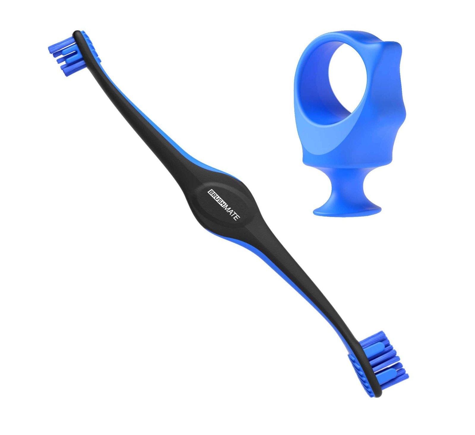 Combo BrushMate Pet Toothbrush & Small BiteBlock