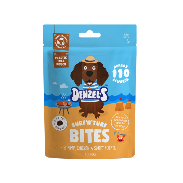 Surf 'n' Turf Bites - Low Cal Training Treats (100g)