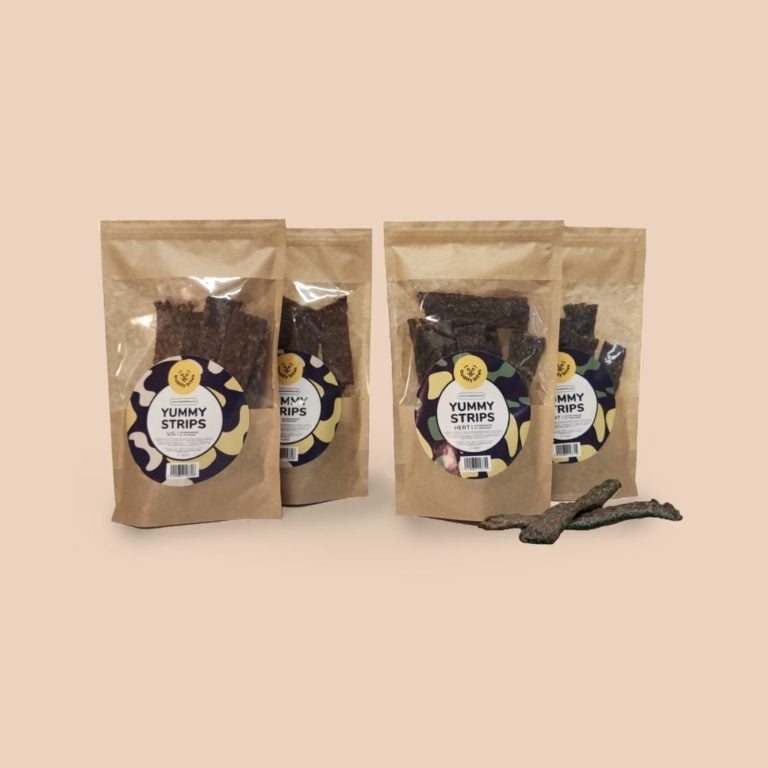 4-pack Yummy Strips Deer and Fish