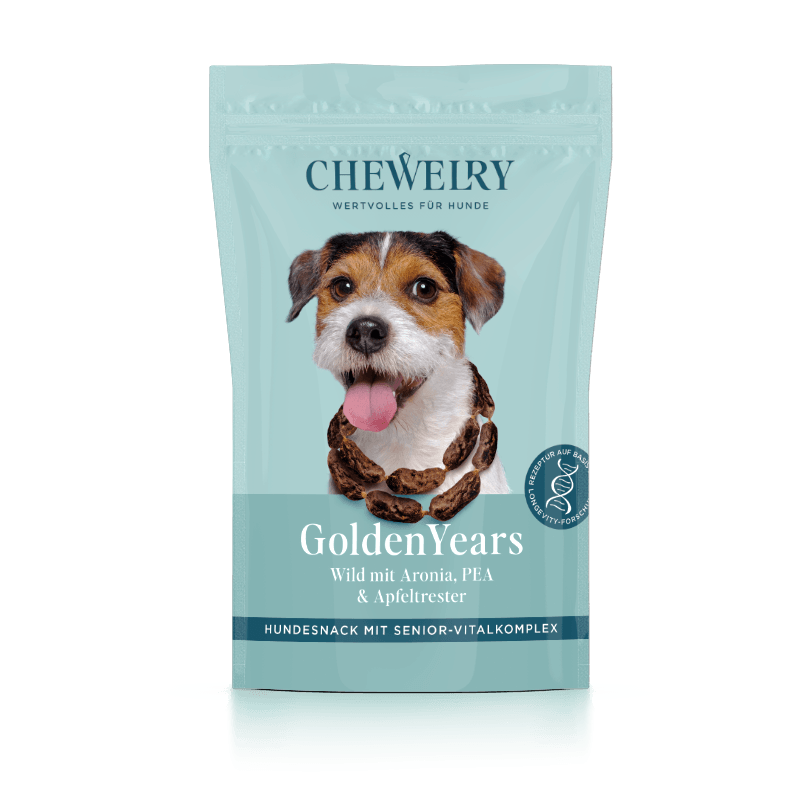 GoldenYears – Dog Snack Supplement with PEA & Apple Pomace