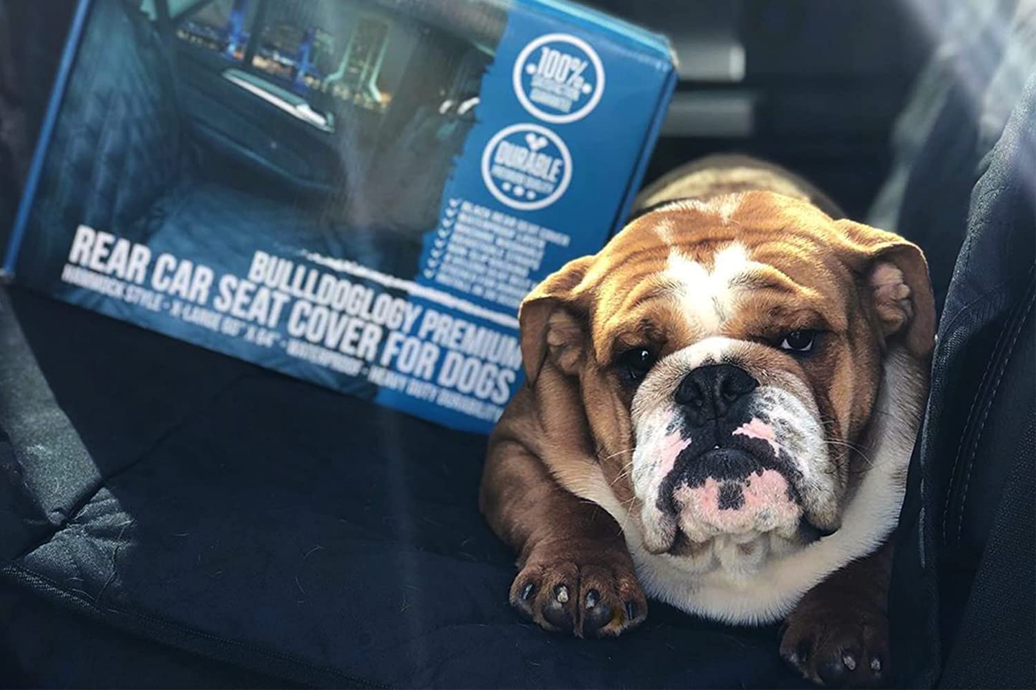 Dog Car Seat Cover with Hammock