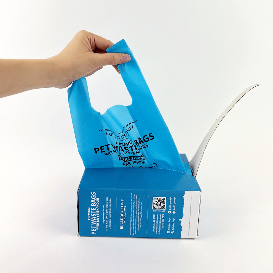 Dog Poop Bags Extra Thick Pet Waste Bags with Handles