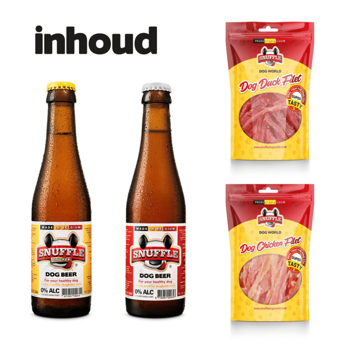 Snuffle Dog Gift Box 2 Snacks