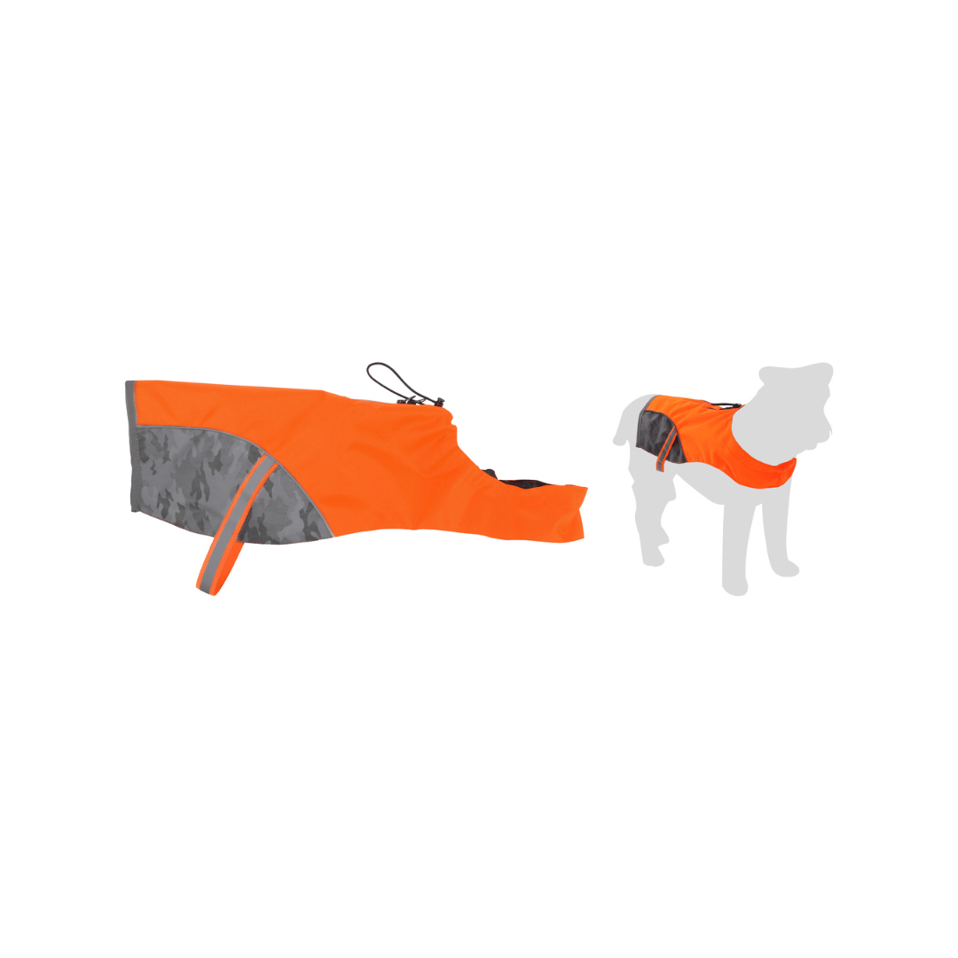 Safety Vest Fizz Orange & Grey