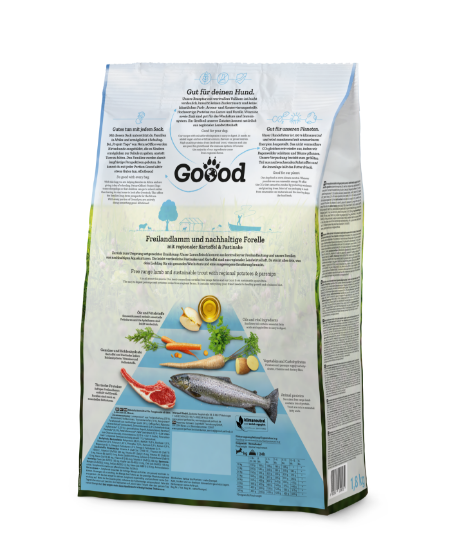 Mini | Junior free range lamb & sustainable trout