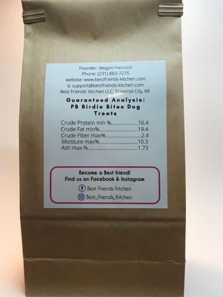 PB Birdie Bites Dog Treats