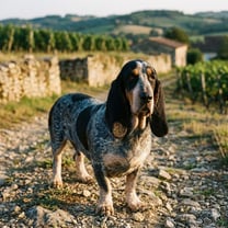 Basset Bleu de Gascogne breed photo