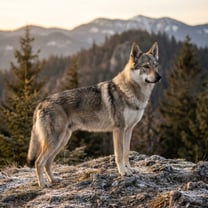 Czechoslovakian wolfdog breed photo