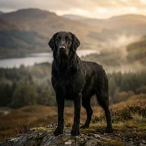 Flat-Coated Retriever breed photo