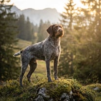 German standing dog breed photo