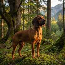 Hanoverian sweat dog breed photo