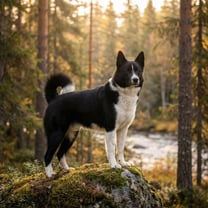 Karelian bear dog breed photo