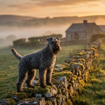 Kerry Blue terrier breed photo