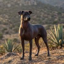 Mexican naked dog breed photo