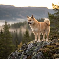 Norwegian buhund breed photo