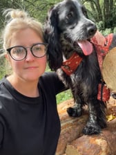 nelltheblueroancocker