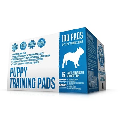 Premium Puppy Training Pads (Large, 24x24)