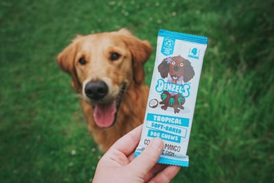 Denzel's soft-baked dog chews