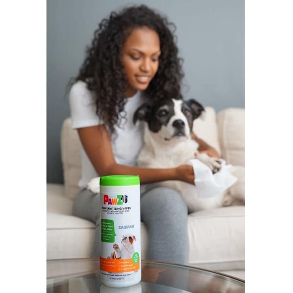 PawZ SANIPAW Daily Paw Wipes