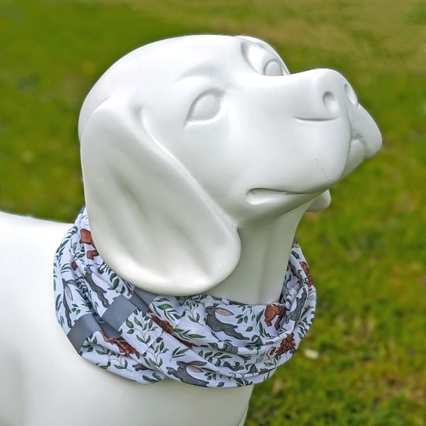 Dog Bandana with Built-In, No Nasties Flea & Tick Repellent  | Medieval Creatures