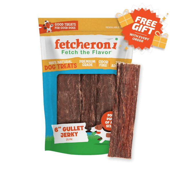 12-Inch Gullet Jerky Treat for Dogs