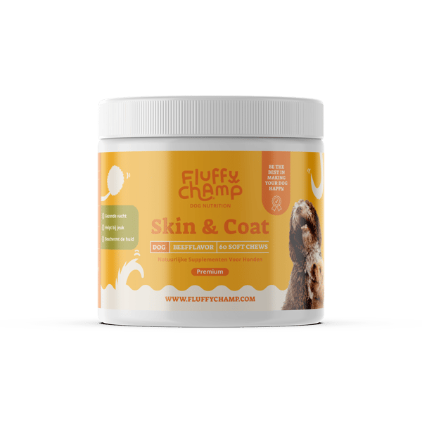 Skin & Coat – 60 Dog Chews - Rich in Biotin & Omega 3