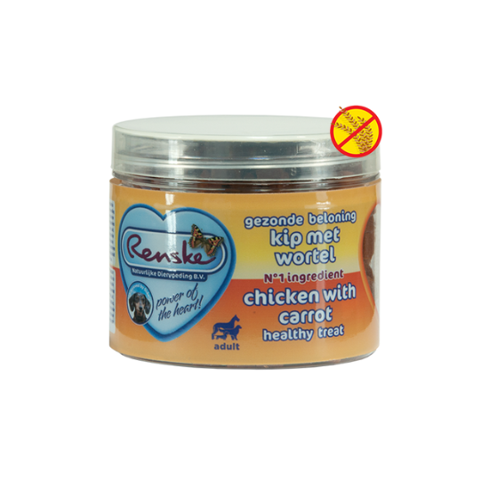 Dog - Healthy Reward Hearts Mini Chicken with Carrot 100 g