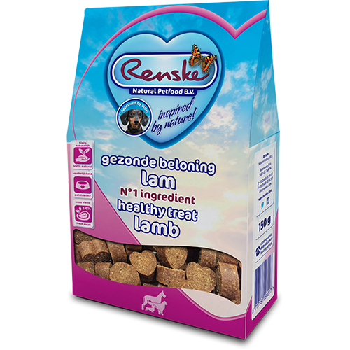 Dog - Healthy Reward Hearts Lamb 150 g