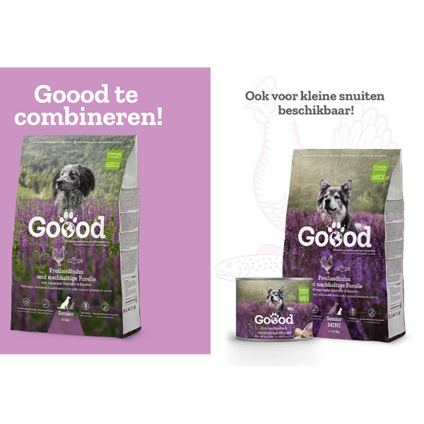 Mini Senior | Free range turkey & sustainable trout