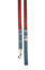 Swag Leash - Denim & Red Plaid image 1