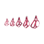 Harness Step&Go Ziggi Cherry Red image 1