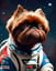 Astronaut Dog Portraits image 11