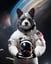 Astronaut Dog Portraits image 12