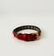 Luxury Swarovski-Embellished Red Leather Collar image 1