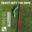 Outdoor Tug Pole with Rope, Ball, Tire, Treats Package image 5