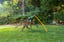 Outdoor Tug Pole with Rope, Ball, Tire, Treats Package image 4